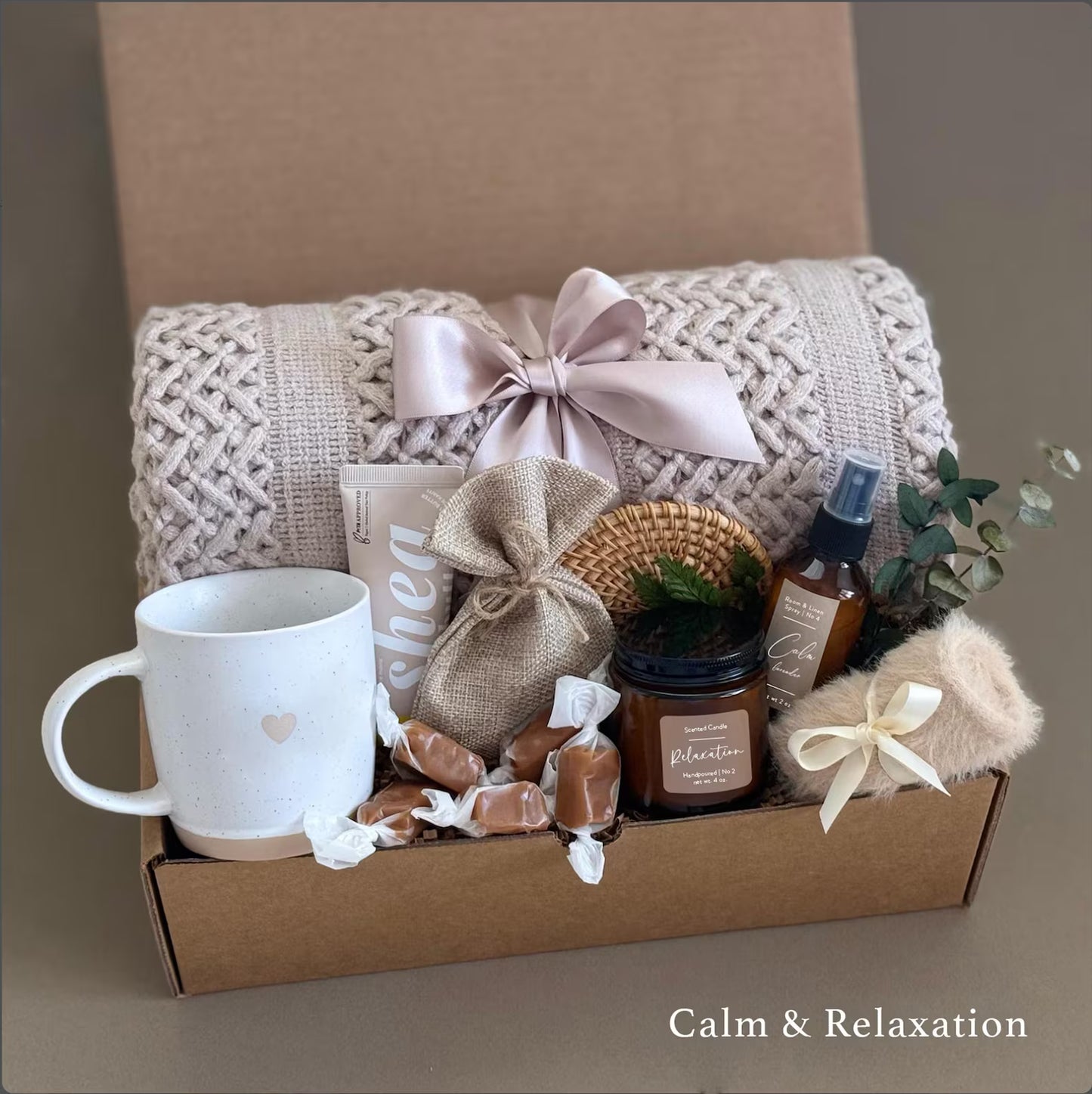 Hug In A Box, Encouragement Gift, Mom Gift Set,