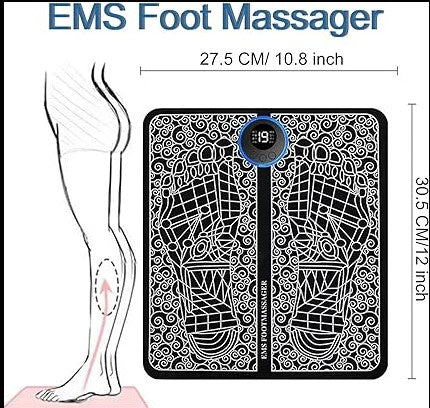 EMS Foot Massager Mat – Relax, Recover & Relieve Pain in Minutes Relaxation Therapy ✨