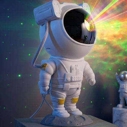 Wazir™ Astronaut Galaxy Star Projector – LED Nebula Night Light with Remote Control