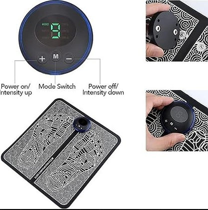 EMS Foot Massager Mat – Relax, Recover & Relieve Pain in Minutes Relaxation Therapy ✨